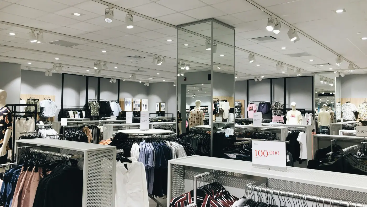 Retail store interior
